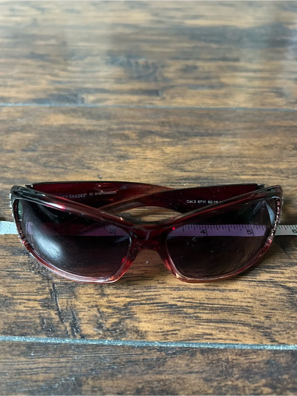 NYS Signature, Women Oversized Brown Gradient Sunglasses